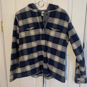 Ll bean quarter button up flannel